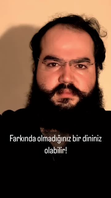 Farkında olmadığınız bir dininiz olabilir! #reels #felsefe #din #siyaset #gerçek
