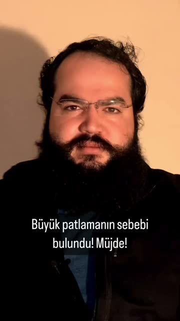 Büyük patlamanın sebebi bulundu! Müjde! #reels #felsefe #bilim #fizik #bigbang