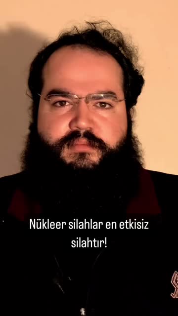 Nükleer silahlar en etkisiz silahtır! #reels #felsefe #savaş #nükleer #silah #al