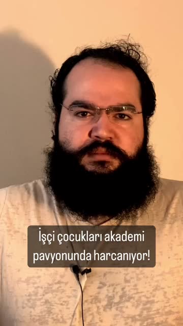 İşçi çocukları akademi pavyonunda harcanıyor! #reels #felsefe #eğitim #işçi #aka