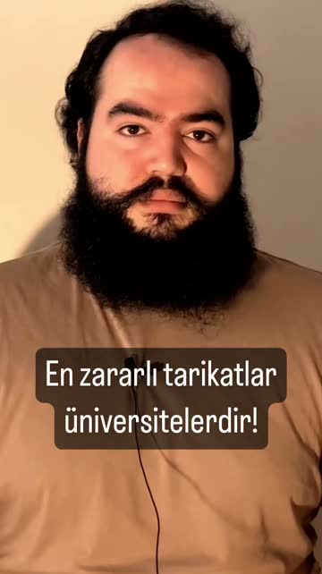 En zararlı tarikatlar üniversitelerdir! #reels #felsefe #tarikat #üniversite #ak