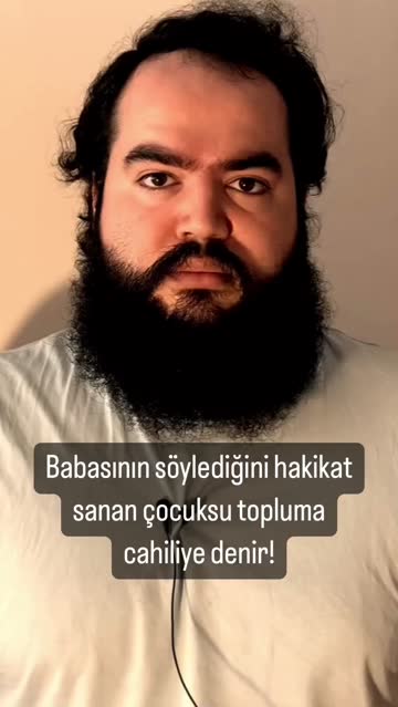 Babasının söylediğini hakikat sanan çocuksu topluma cahiliye denir! #reels #fels