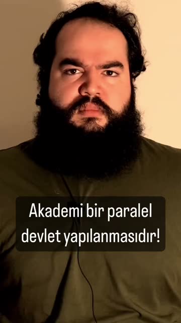 Akademi bir paralel devlet yapılanmasıdır! #reels #felsefe #din #akademi #parale