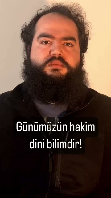 Günümüzün hakim dini bilimdir! #reels #felsefe #bilim #din