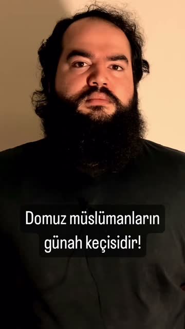 Domuz müslümanların günah keçisidir! #reels #felsefe #din #domuz #günah