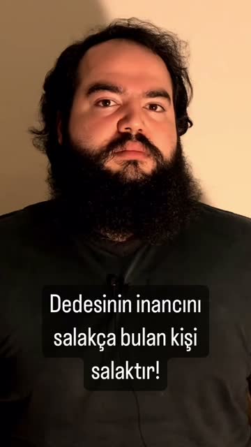 Dedesinin inancını salakça bulan kişi salaktır! #reels #felsefe #din #dede #sala