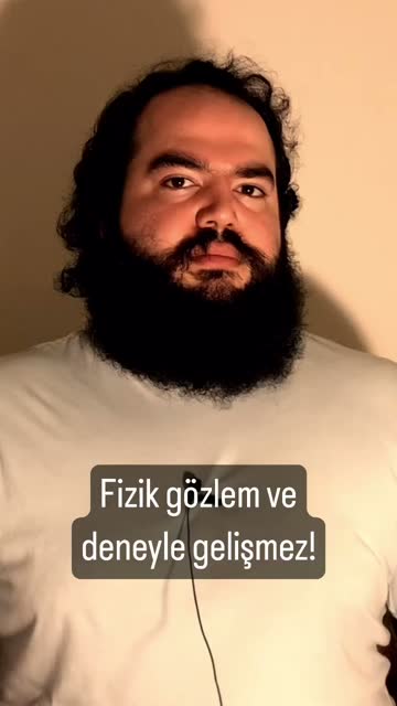 Fizik gözlem ve deneyle gelişmez! #reels #felsefe #bilim #fizik #metafizik