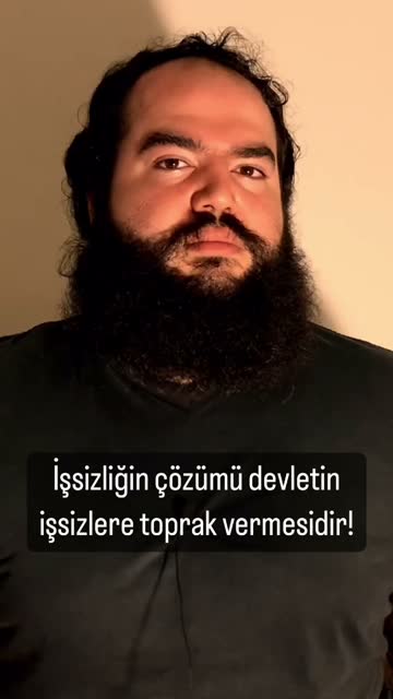 İşsizliğin çözümü devletin işsizlere toprak vermesidir! #reels #felsefe #ekonomi