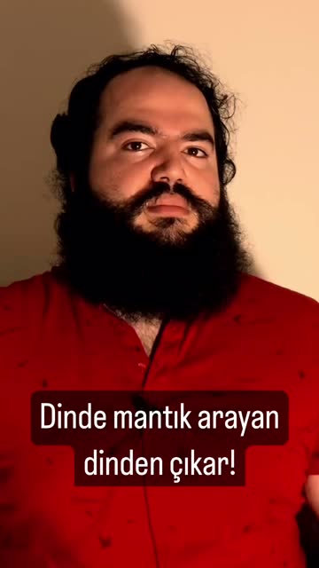 Dinde mantık arayan dinden çıkar! #reels #felsefe #din #mantık #dinsiz