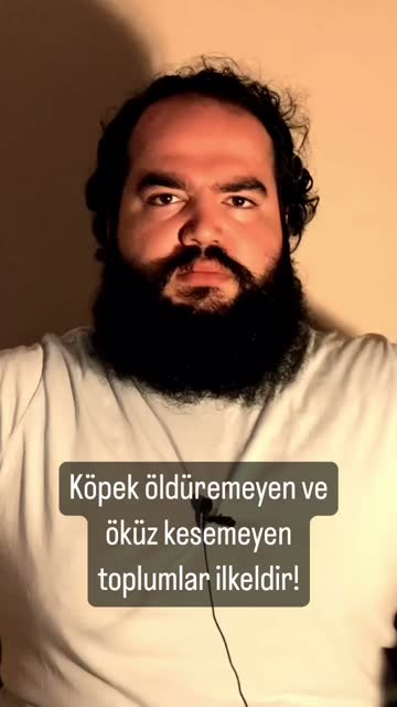 Köpek öldüremeyen ve öküz kesemeyen toplumlar ilkeldir! #reels #felsefe #köpek #