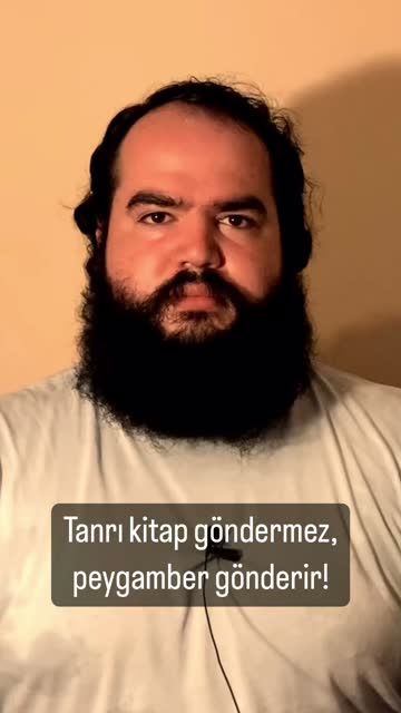 Tanrı kitap göndermez, peygamber gönderir! #reels #felsefe #din #tanrı #peygambe