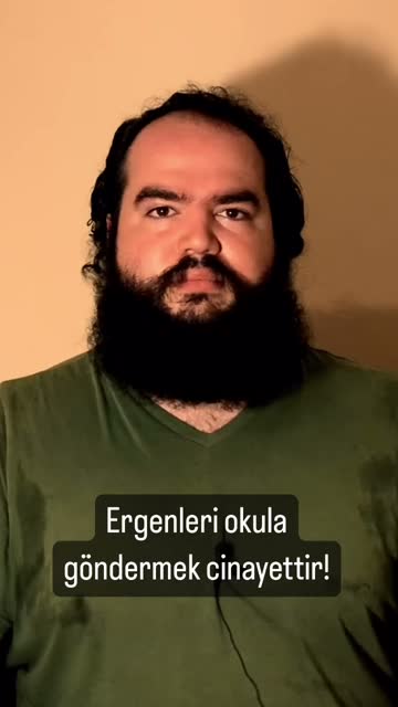 Ergenleri okula göndermek cinayettir! #reels #felsefe #eğitim #okul #ergen #çocu