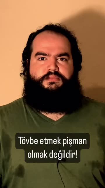 Tövbe etmek pişman olmak değildir! #reels #felsefe #din #tövbe