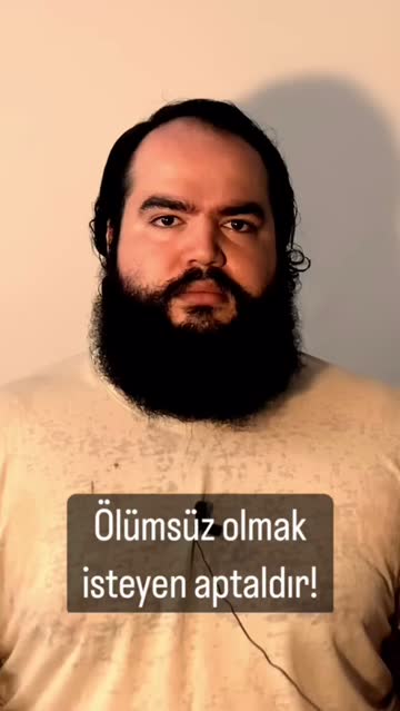 Ölümsüz olmak isteyen aptaldır! #reels #felsefe #ölüm #ölümsüzlük #eylem #tekilk