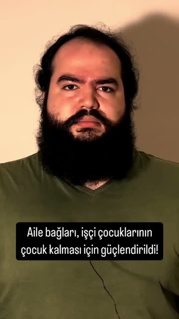 Aile bağları, işçi çocuklarının çocuk kalması için güçlendirildi! #reels #felsef