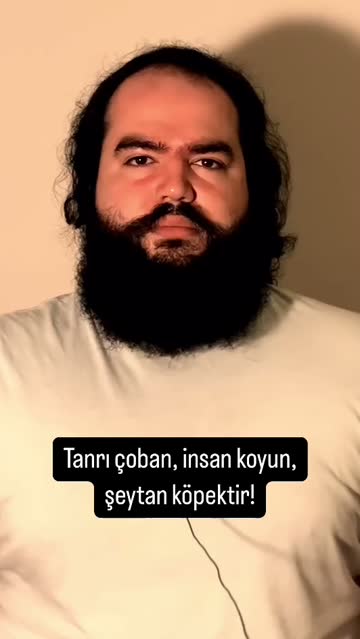 Tanrı çoban, insan koyun, şeytan köpektir! #reels #felsefe #tanrı #insan #şeytan