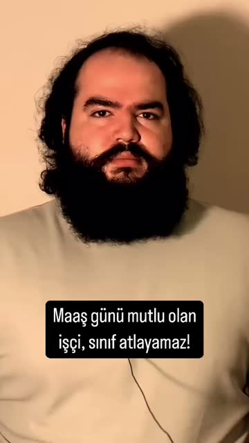 Maaş günü mutlu olan işçi, sınıf atlayamaz! #reels #felsefe #işçi #asgariücret #