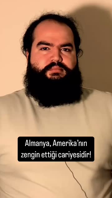 Almanya, Amerika’nın zengin ettiği cariyesidir! #reels #felsefe #siyaset #almany