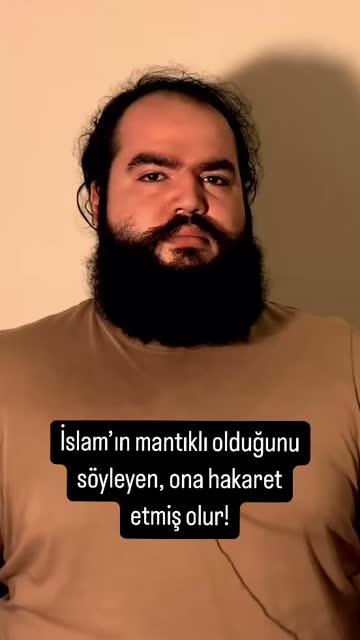 İslam’ın mantıklı olduğunu söyleyen, ona hakaret etmiş olur! #reels #felsefe #is