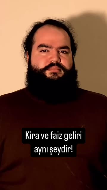 Kira ve faiz geliri aynı şeydir! #reels #felsefe #para #faiz #kira #ekonomi