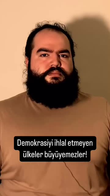 Demokrasiyi ihlal etmeyen ülkeler büyüyemezler! #reels #felsefe #siyaset #demokr