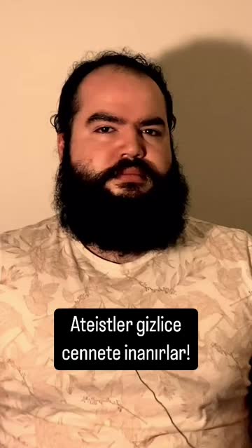 Ateistler gizlice cennete inanırlar! #reels #felsefe #din #ateist #cennet #huzur