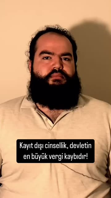 Kayıt dışı cinsellik, devletin en büyük vergi kaybıdır! #reels #felsefe #vergi