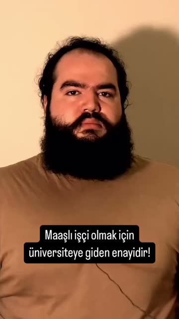 Maaşlı işçi olmak için üniversiteye giden enayidir! #reels #felsefe #eğitim #üni