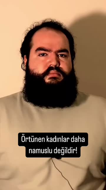 Örtünen kadınlar daha namuslu değildir! #reels #felsefe #kadın #namus #başörtüsü