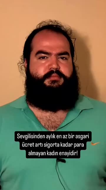 Sevgilisinden aylık en az bir asgari ücret artı sigorta kadar para almayan kadın