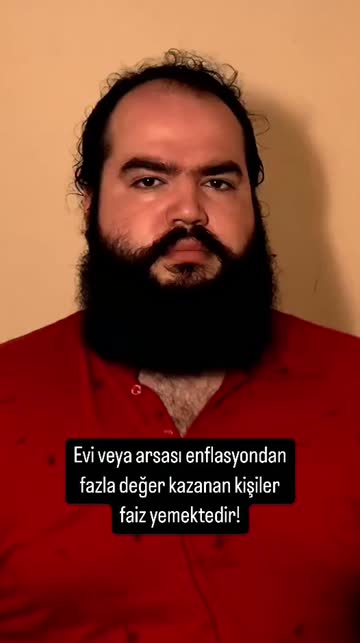 Evi veya arsası enflasyondan fazla değer kazanan kişiler faiz yemektedir! #reels