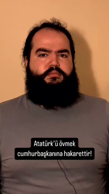 Atatürk’ü övmek cumhurbaşkanına hakarettir! #reels #felsefe #atatürk #cumhurbaşk
