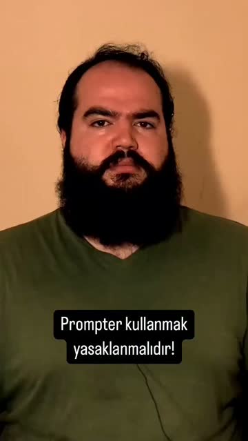 Prompter kullanmak yasaklanmalıdır! #reels #felsefe #liderlik #hitabet #prompter