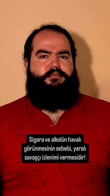 Sigara ve alkolün havalı görünmesinin sebebi, yaralı savaşçı izlenimi vermesidir