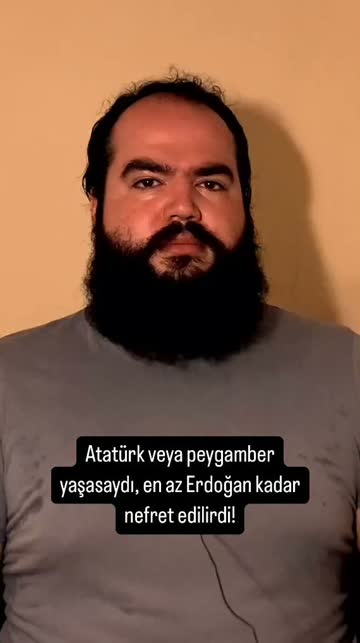 Atatürk veya peygamber yaşasaydı, en az Erdoğan kadar nefret edilirdi! #reels #f