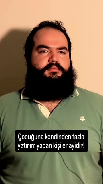 Çocuğuna kendinden fazla yatırım yapan kişi enayidir! #reels #felsefe #çocuk #ya