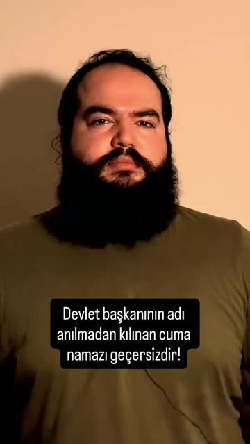 Devlet başkanının adı anılmadan kılınan cuma namazı geçersizdir! #reels #felsefe