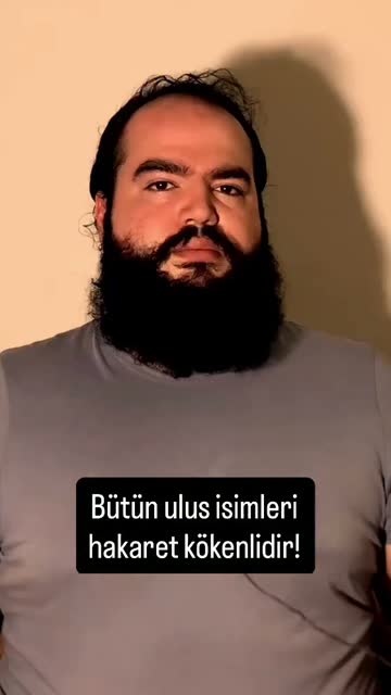 Bütün ulus isimleri hakaret kökenlidir! #reels #felsefe #ulus #milliyet #isim #d