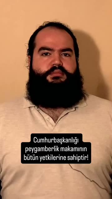 Cumhurbaşkanlığı, peygamberlik makamının bütün yetkilerine sahiptir! #reels #fel