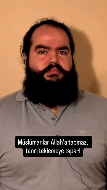 Müslümanlar Allah’a tapmaz, tanrı teklemeye tapar! #reels #felsefe #din #tevhid