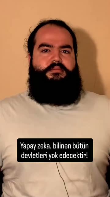Yapay zeka, bilinen bütün devletleri yok edecektir! #reels #felsefe #yapayzeka #