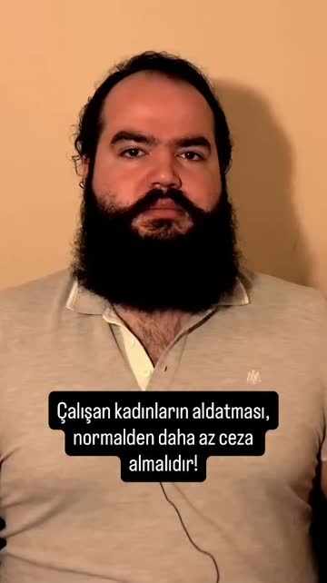 Çalışan kadınların aldatması, normalden daha az ceza almalıdır! #reels #felsefe 