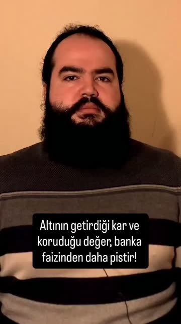 Altının getirdiği kar ve koruduğu değer, banka faizinden daha pistir! #reels #fe