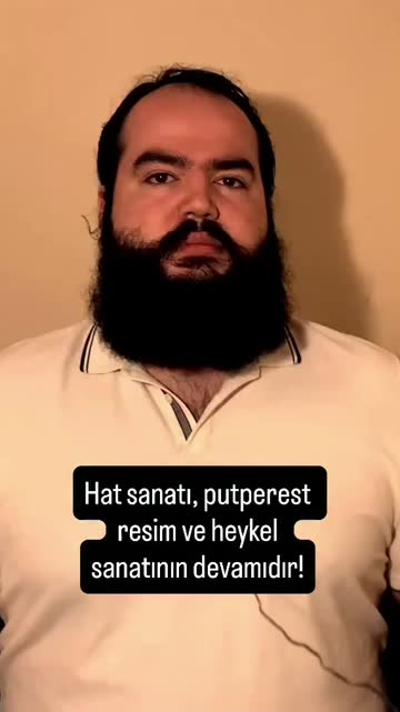 Hat sanatı, putperest resim ve heykel sanatının devamıdır! #reels #felsefe #sana
