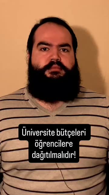Üniversite bütçeleri öğrencilere dağıtılmalıdır! #reels #felsefe #eğitim #üniver