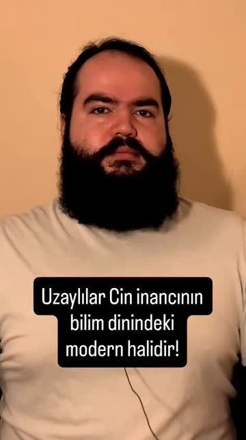 Uzaylılar Cin inancının bilim dinindeki modern halidir! #reels #felsefe #uzaylı 