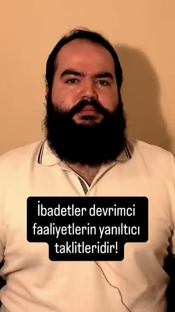 İbadetler devrimci faaliyetlerin yanıltıcı taklitleridir! #reels #felsefe #ibade