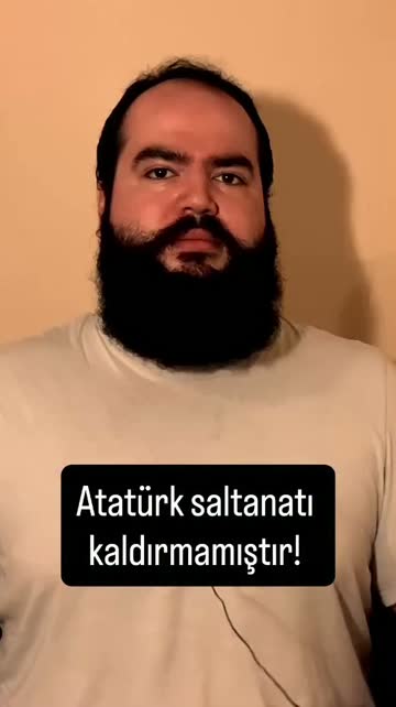 Atatürk saltanatı kaldırmamıştır! #reels #felsefe #atatürk #saltanat